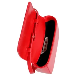 Rode Eco-Leren Casual Schoudertas