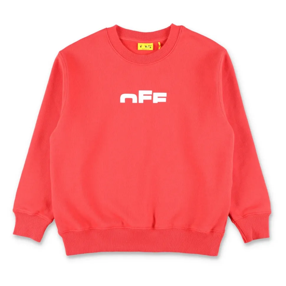 Rode Gebreide Trui Crewneck Sweatshirt AW25