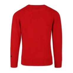 Rode Kersttrui met Peanuts Print