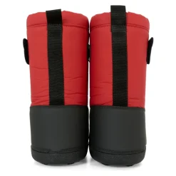 Rode sneeuwlaarzen met Teddy Bear