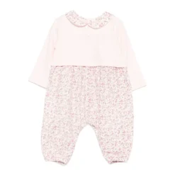 Romper met bloemenprint van katoen