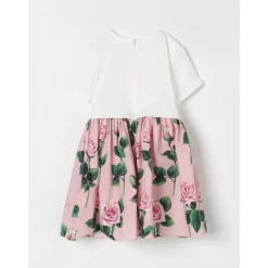 Romper met rozenprint