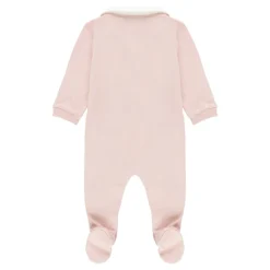 Roze Baby Jumpsuit met Logo Print