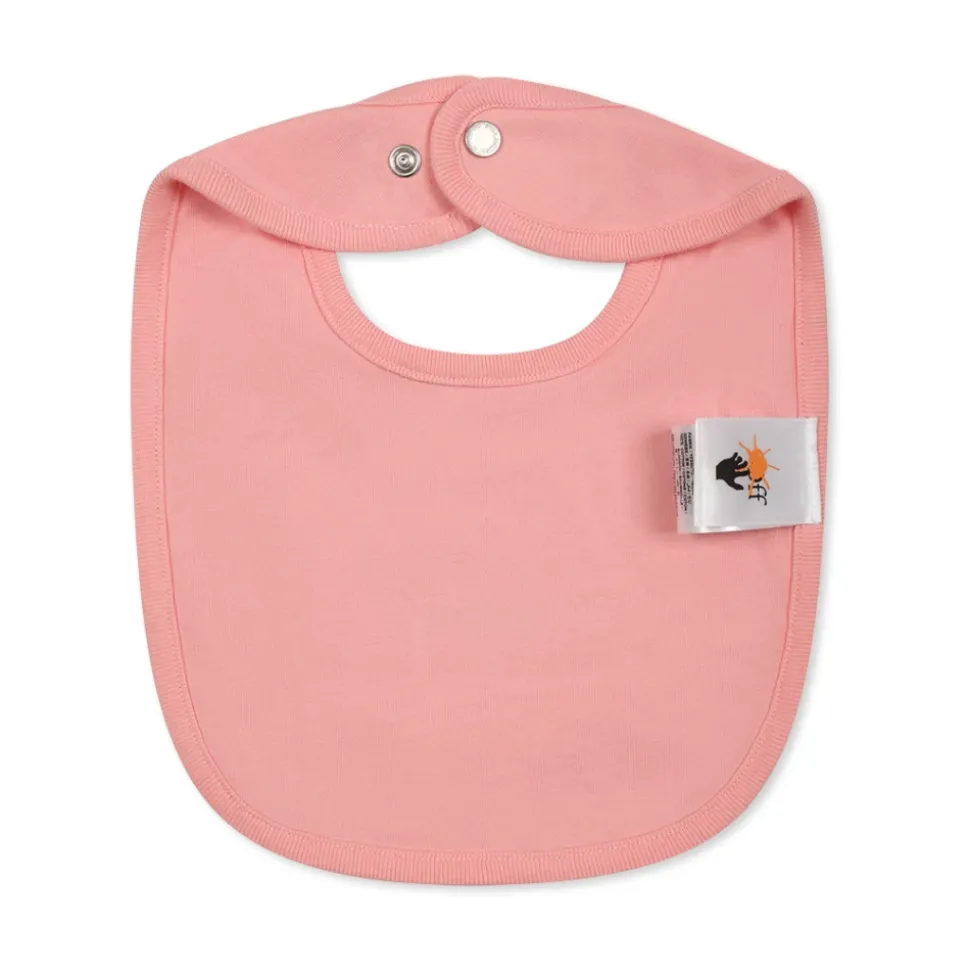 Roze Babygrow Bib Muts Set