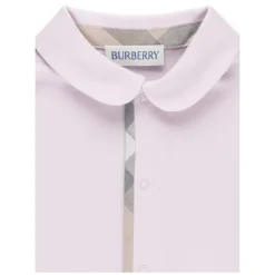 Roze Babykatoenen Driedelig Set