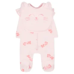 Roze Babypak met Slabbetje