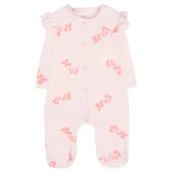 Roze Babypak met Slabbetje