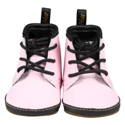 Roze Biker Laarzen met Veters van Leer