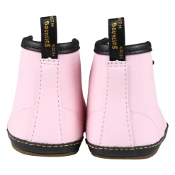 Roze Biker Laarzen met Veters van Leer