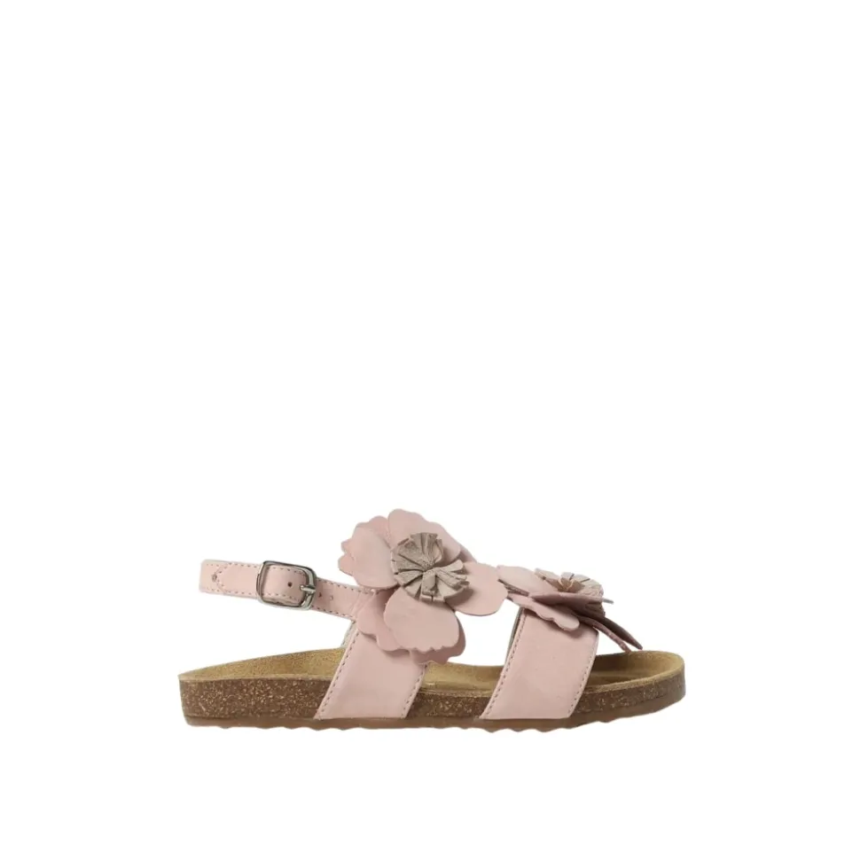 Roze Bloem Sandalen
