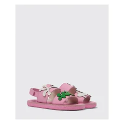 Roze Bloem Sandalen voor Kinderen