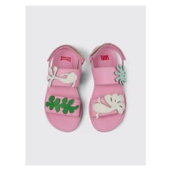 Roze Bloem Sandalen voor Kinderen