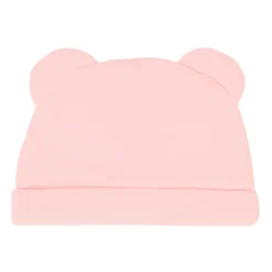Roze Fleece Baby Rompers Set