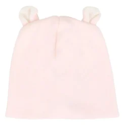 Roze Gebreide Wollen Baby Muts