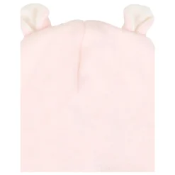 Roze Gebreide Wollen Baby Muts