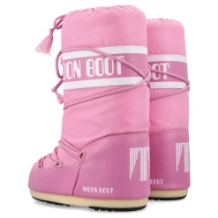 Roze Gesloten Icon High Nylon Laarzen