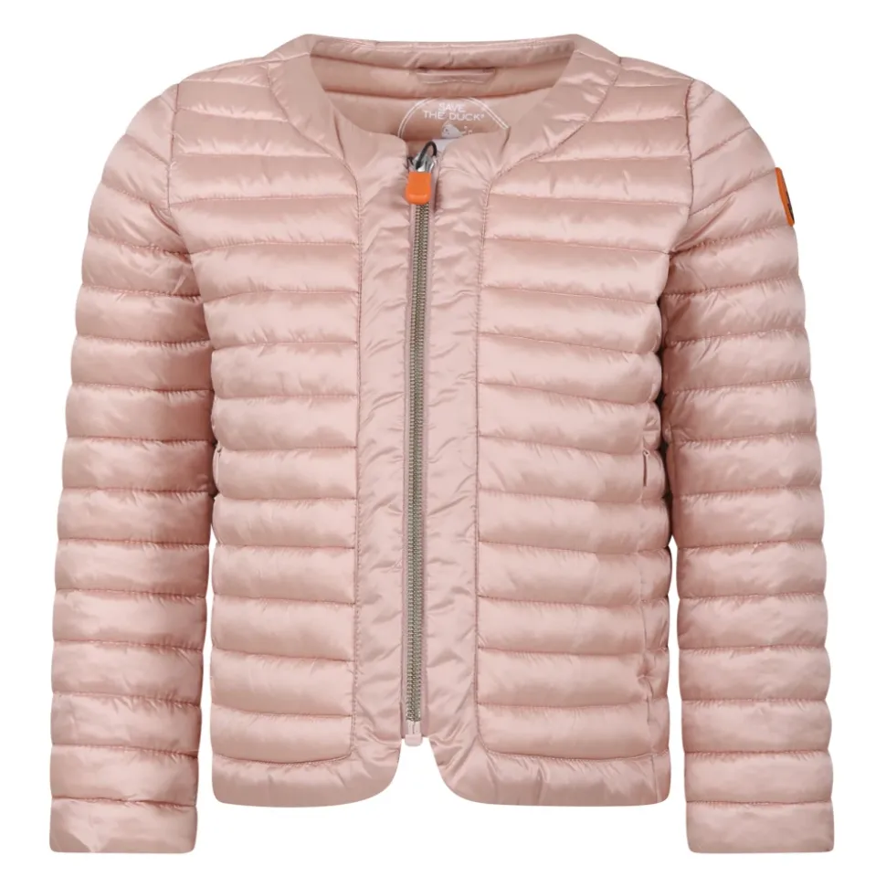 Roze Gewatteerde Donsjas met Plumtech