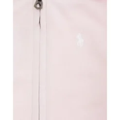 Roze Hoodie met ritssluiting van katoen meisje