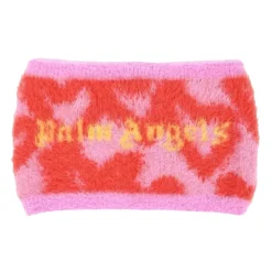 Roze Jacquard Hart Sjaal Warmer