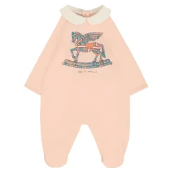 Roze Katoenen Babygrow Bodysuit Set