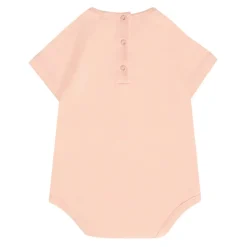 Roze Katoenen Babygrow Bodysuit Set