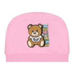 Roze Katoenen Romper Bib Muts Set