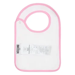 Roze Katoenen Romper Bib Muts Set