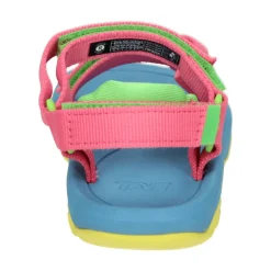 Roze Multi Sandalen met Rubberen Zool