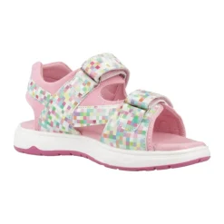 Roze Pixel Sandalen