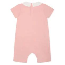 Roze Romper met Teddybeer Versiering