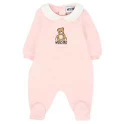 Roze Rompers Set met Teddybeer