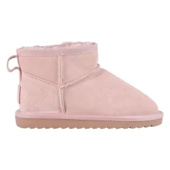 Roze Suède Kinderen Slip-On Laars