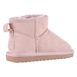 Roze Suède Kinderen Slip-On Laars
