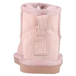 Roze Suède Kinderen Slip-On Laars