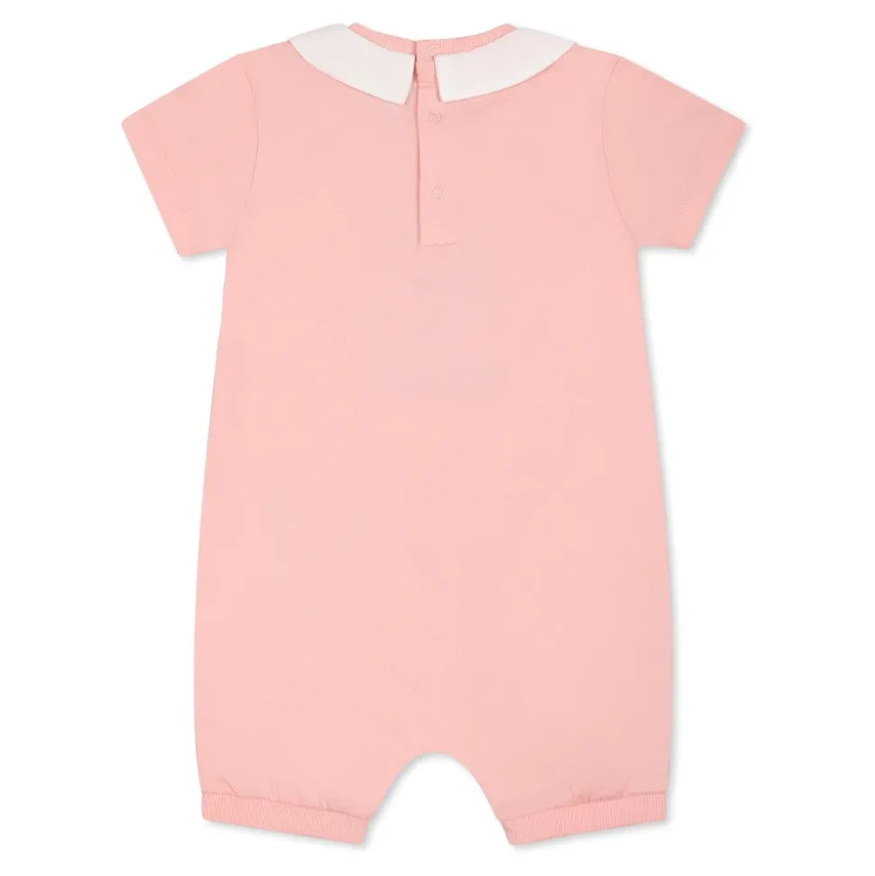 Roze Teddy Bear Rompers