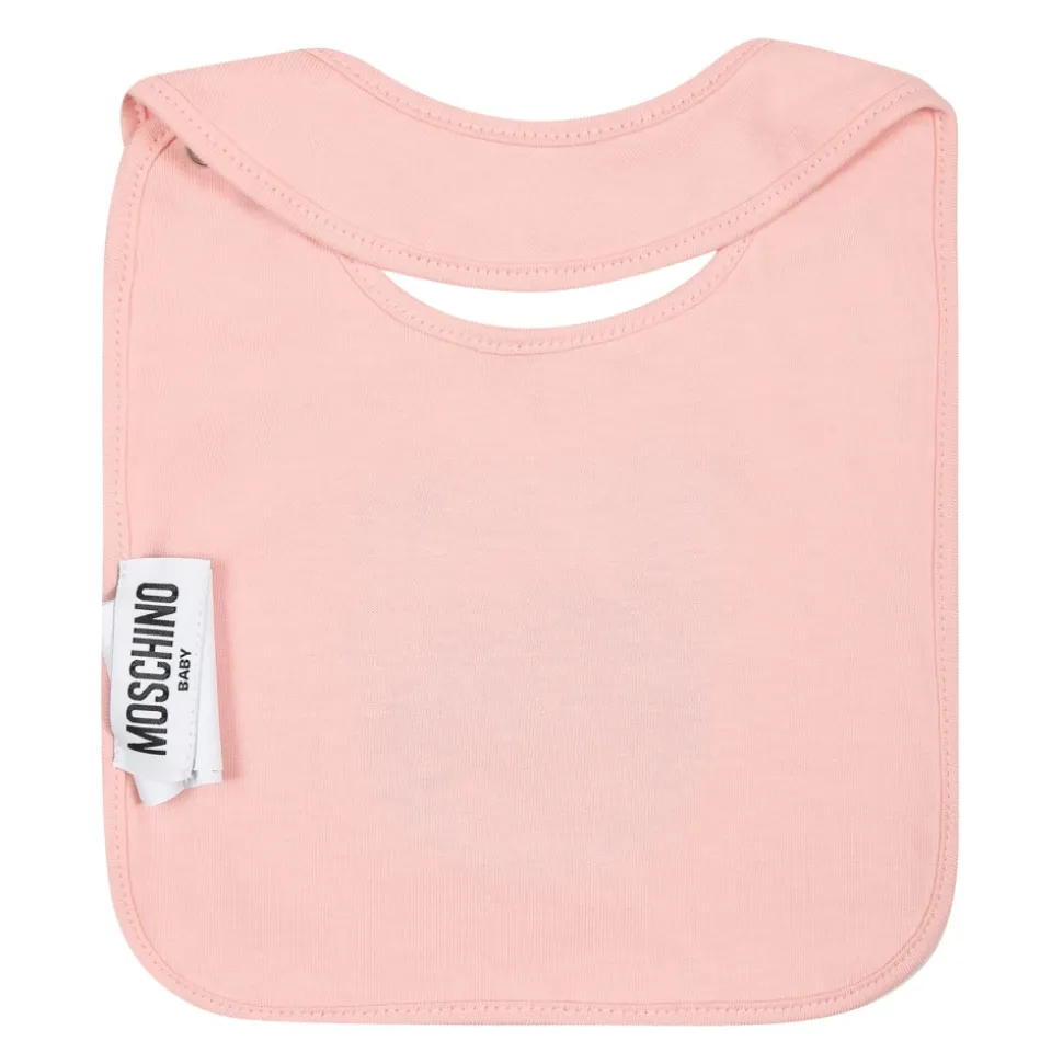 Roze Teddybeer Katoenen Accessoires Set