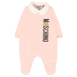 Roze Teddybeer Rompers