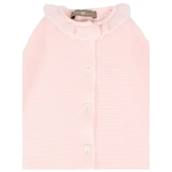 Roze Wol Babypak Rompers met Ruches