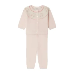 Roze Wol Kasjmier Babykleding