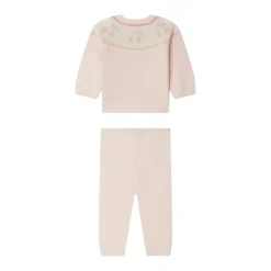 Roze Wol Kasjmier Babykleding