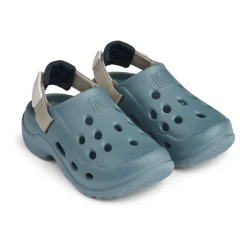 Rubberen sandalen met applicaties Milas