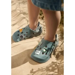 Rubberen sandalen met applicaties Milas