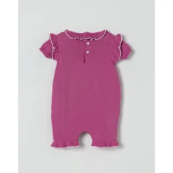 Ruffle Gebreide Romper