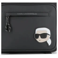 Rugzak van textiel met rubber effect coating