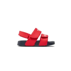 Sandalen met logo-print