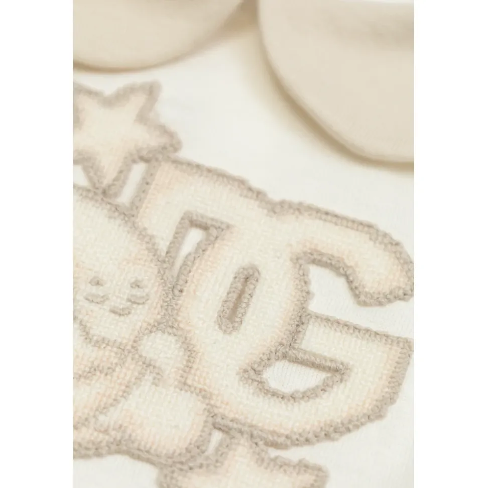 Set: muts, slabber en romper