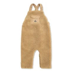 Set: top en broek van nepbont met bretels