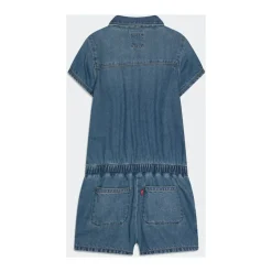Short Denim Overall