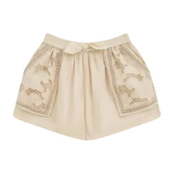 Shorts con pizzo