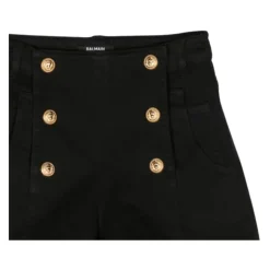 Shorts met hoge taille